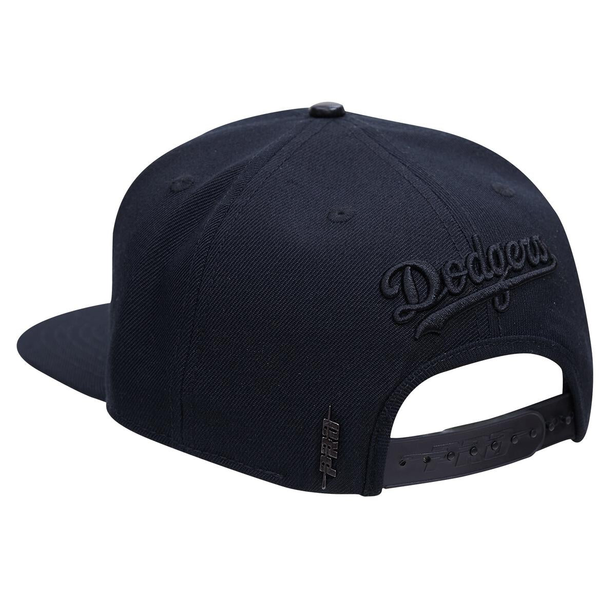 Los Angeles Dodgers Pro Standard Triple Black Snapback