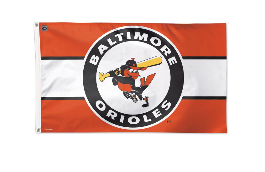 Baltimore Orioles Wincraft Cooperstown Deluxe 3X5 Flag