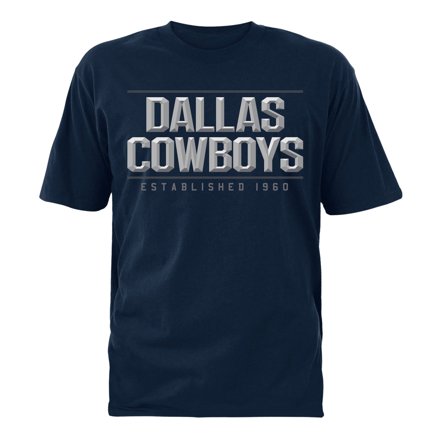 Dallas Cowboys Forged Stats Men's T-Shirt