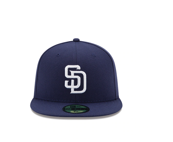 San Diego Padres New Era Authentic Collections Performance 59FIFTY Hat - Navy