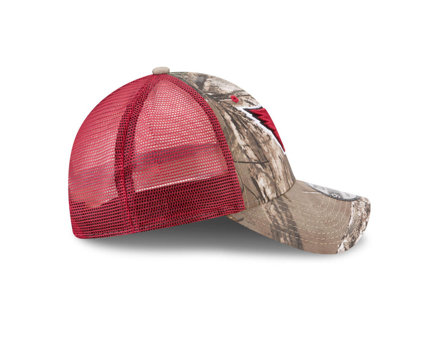 Arizona Cardinals New Era Realtree Trucker Mesh 9Forty Adjustable Hat - Camo