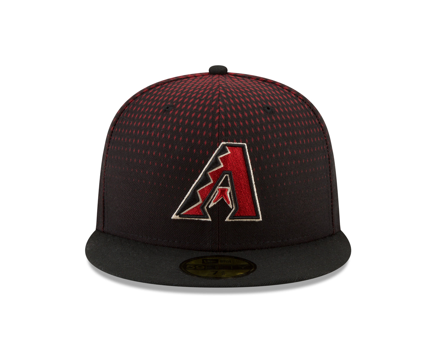 Arizona Diamondbacks Black Fade Authentic Collection Preformance 59Fifty