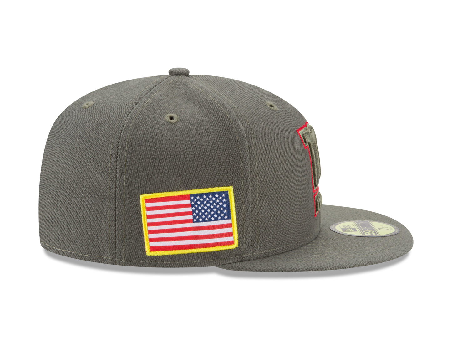 New York Giants New Era Salute to Service 59FIFTY Fitted Hat - Green