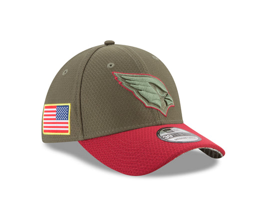 Arizona Cardinals Salute to Service 39THIRTY Flex Hat - Green