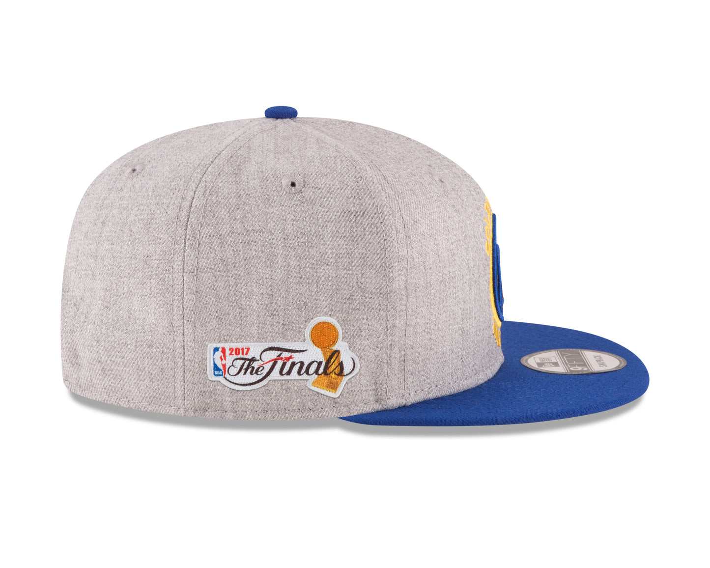 Golden State Warriors New Era 2017 NBA Finals Side Patch 9FIFTY Snap Back Hat