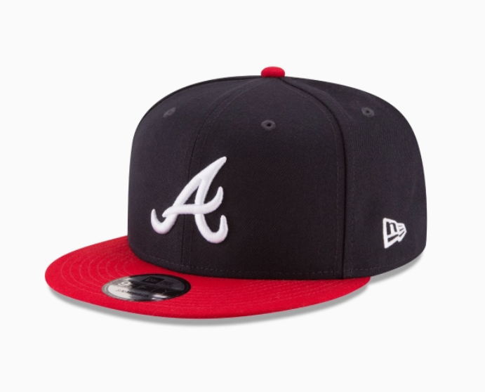 Atlanta Braves New Era 2-Tone Basic 9Fifty Snapback Hat