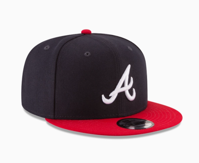 Atlanta Braves New Era 2-Tone Basic 9Fifty Snapback Hat