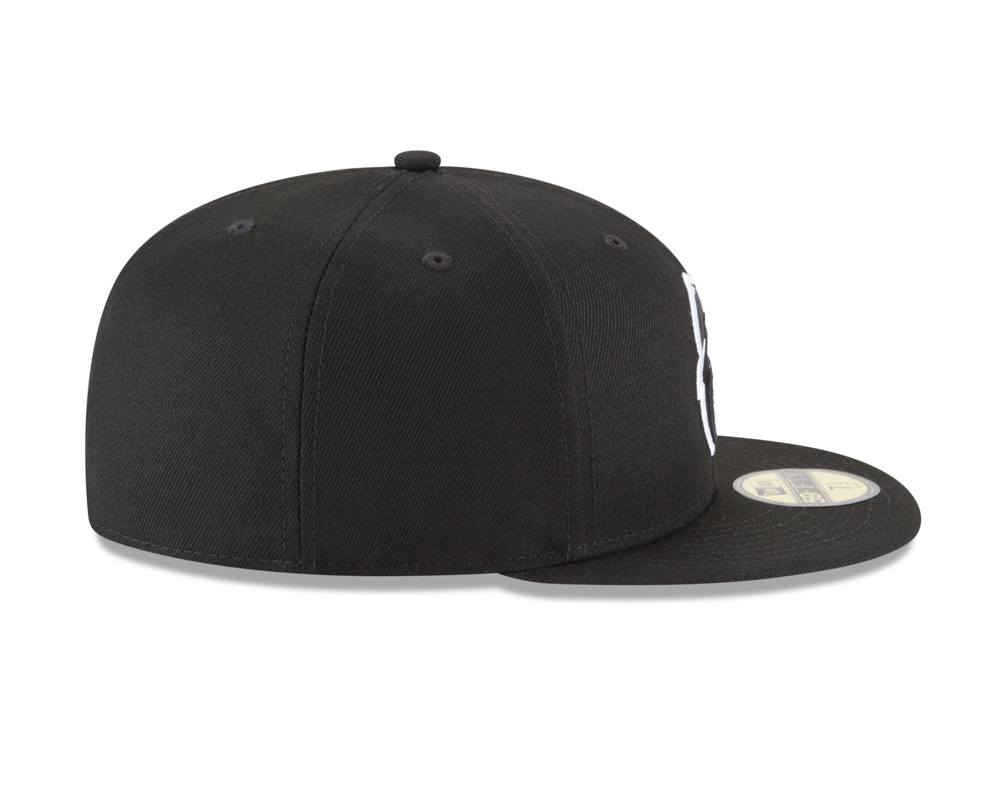 Baltimore Orioles New Era Black & White Basic 59FIFTY Fitted Hat