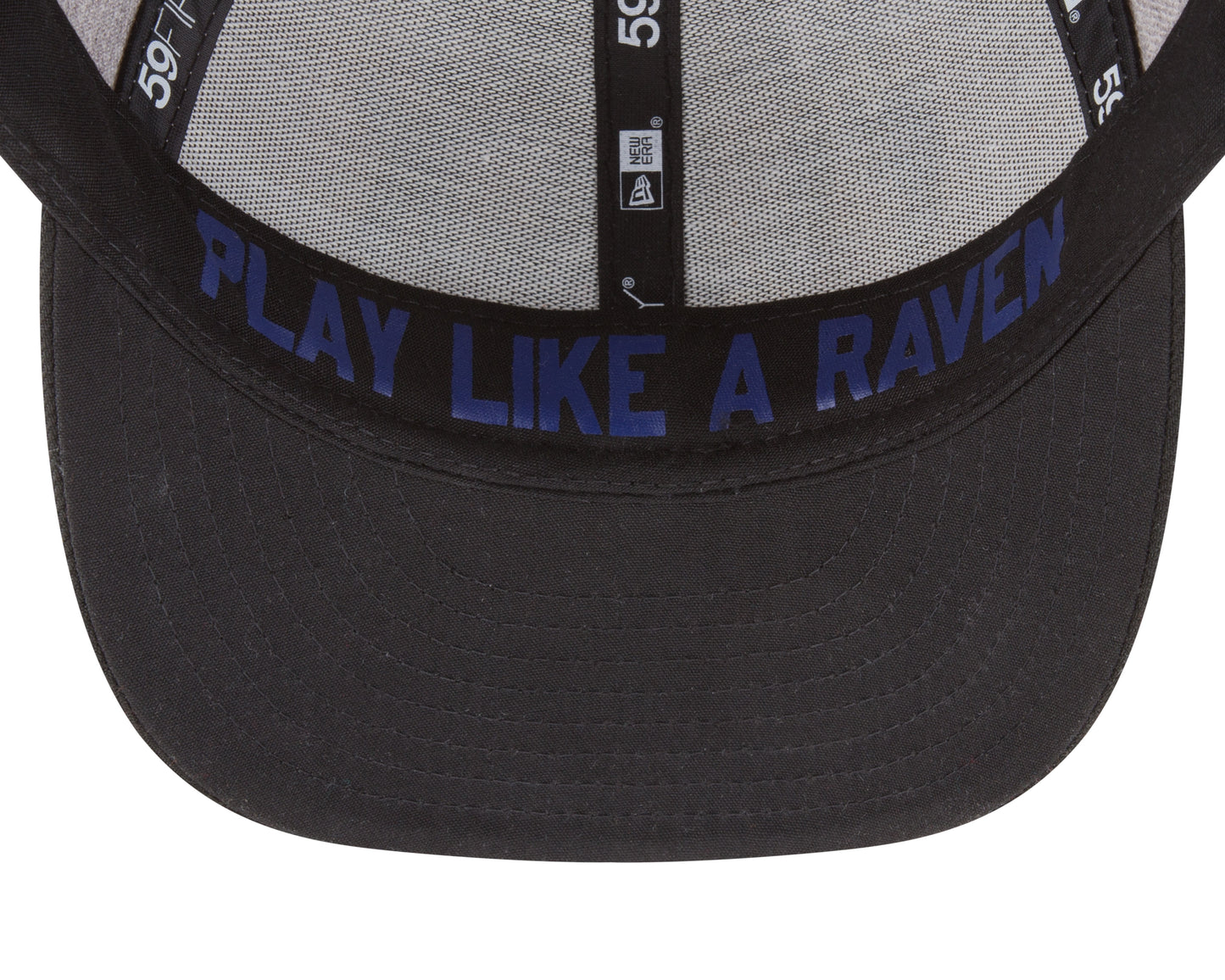 Baltimore Ravens New Era On Stage Draft Low Profile 59FIFTY Fitted Hat - Gray