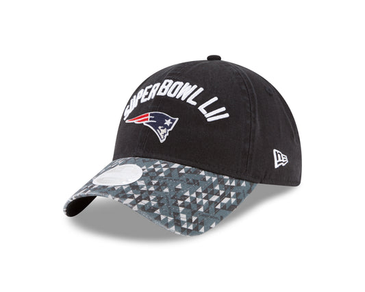 New England Patriots Super Bowl LIII Core Classic 9TWENTY Adjustable Hat - Navy