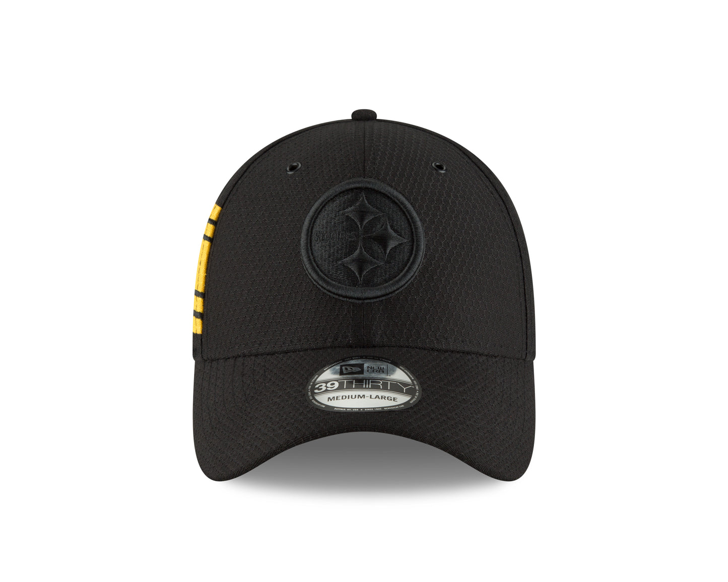 Pittsburgh Steelers New Era Color Rush 39THIRTY Flex Hat - Black