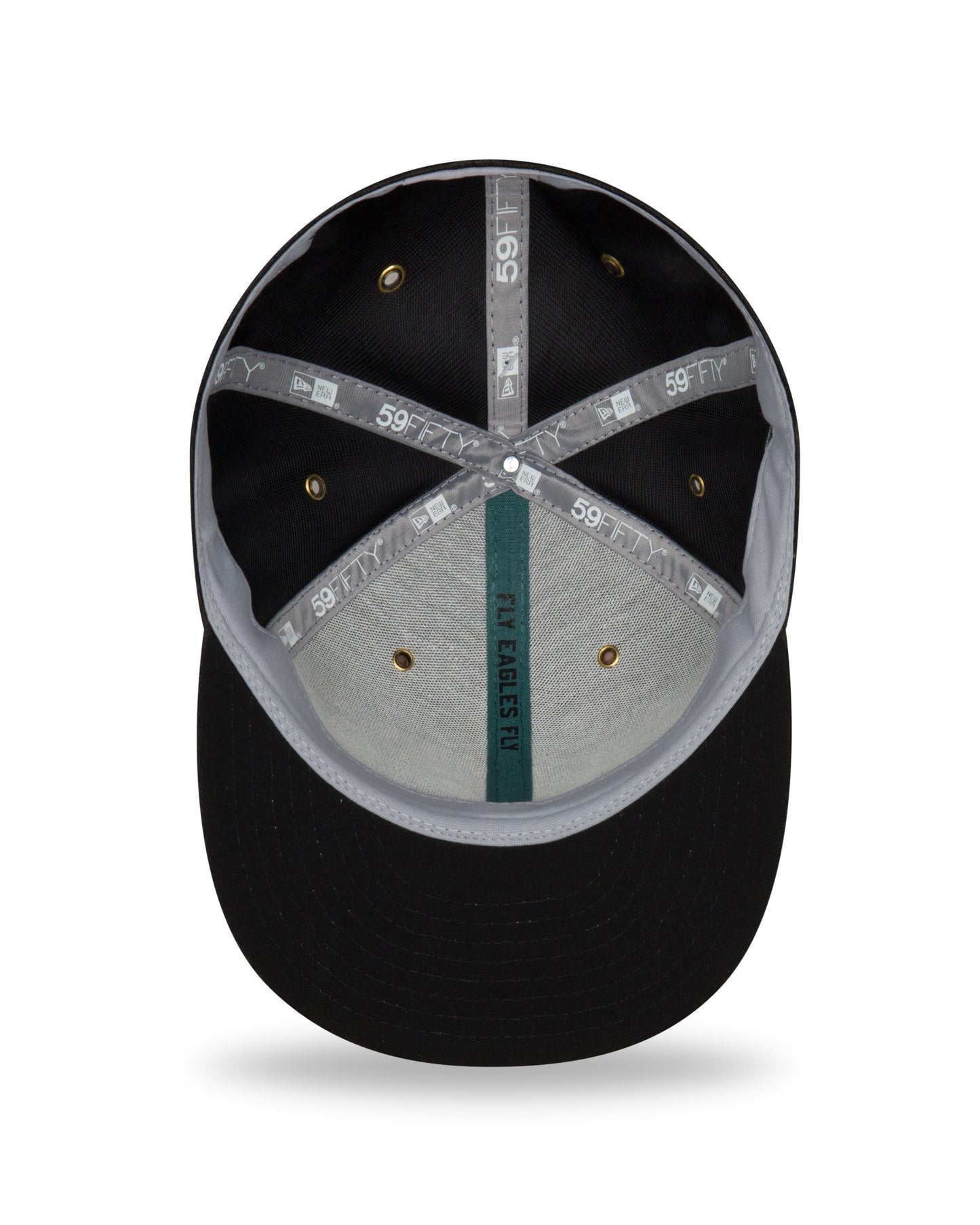 Philadelphia Eagles New Era NFL Sideline Home 59FIFTY Fitted Hat - Black