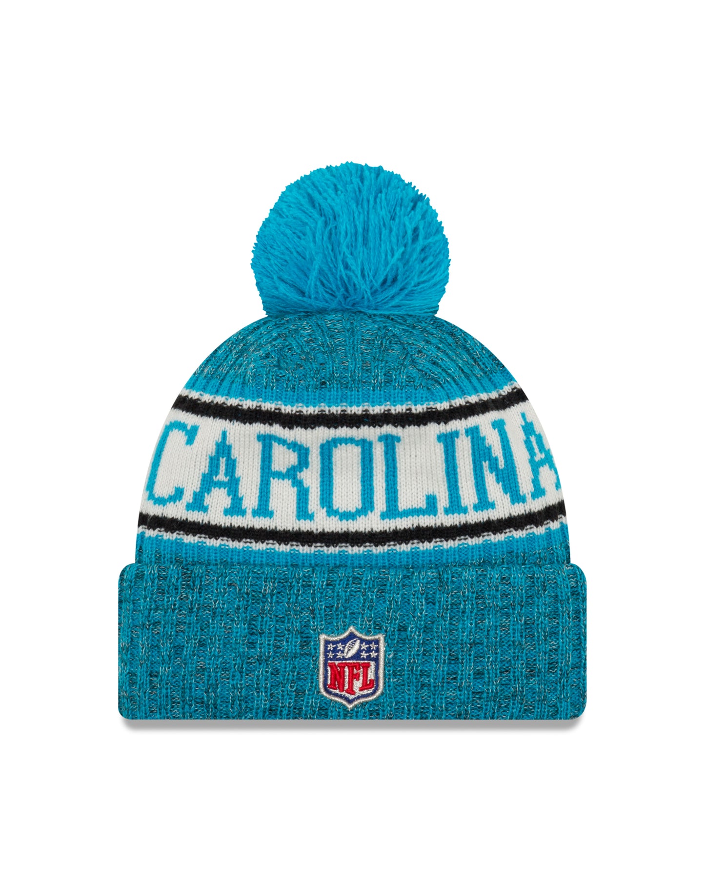 Carolina Panthers New Era Sport Knit Sideline Knit Hat - Blue