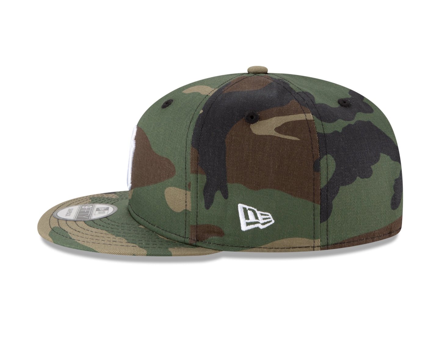 New York Yankees New Era Woodlan Camo 9Fifty Snapback Hat