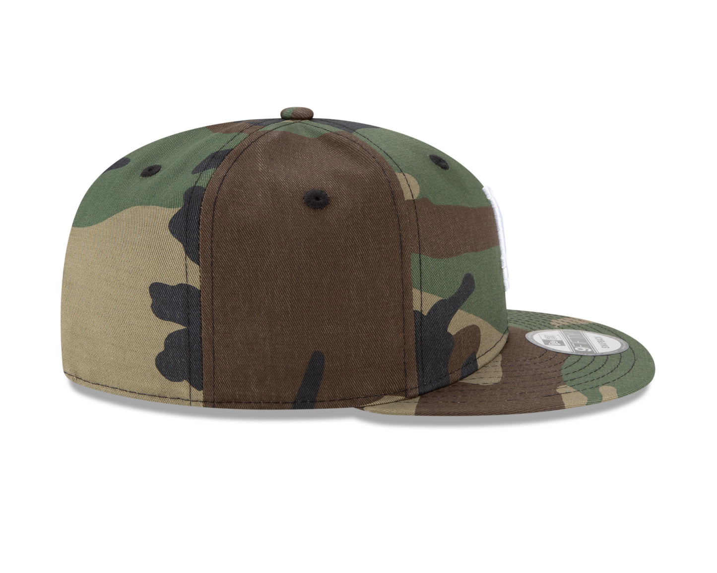 Los Angeles Dodgers New Era Woodlan Camo 9Fifty Snapback Hat