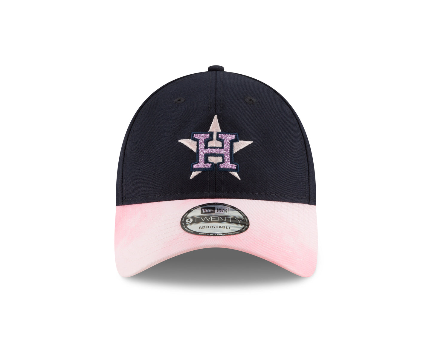 Houston Astros New Era Mother's Day Team Glimmer 9Twenty Adjustable Hat