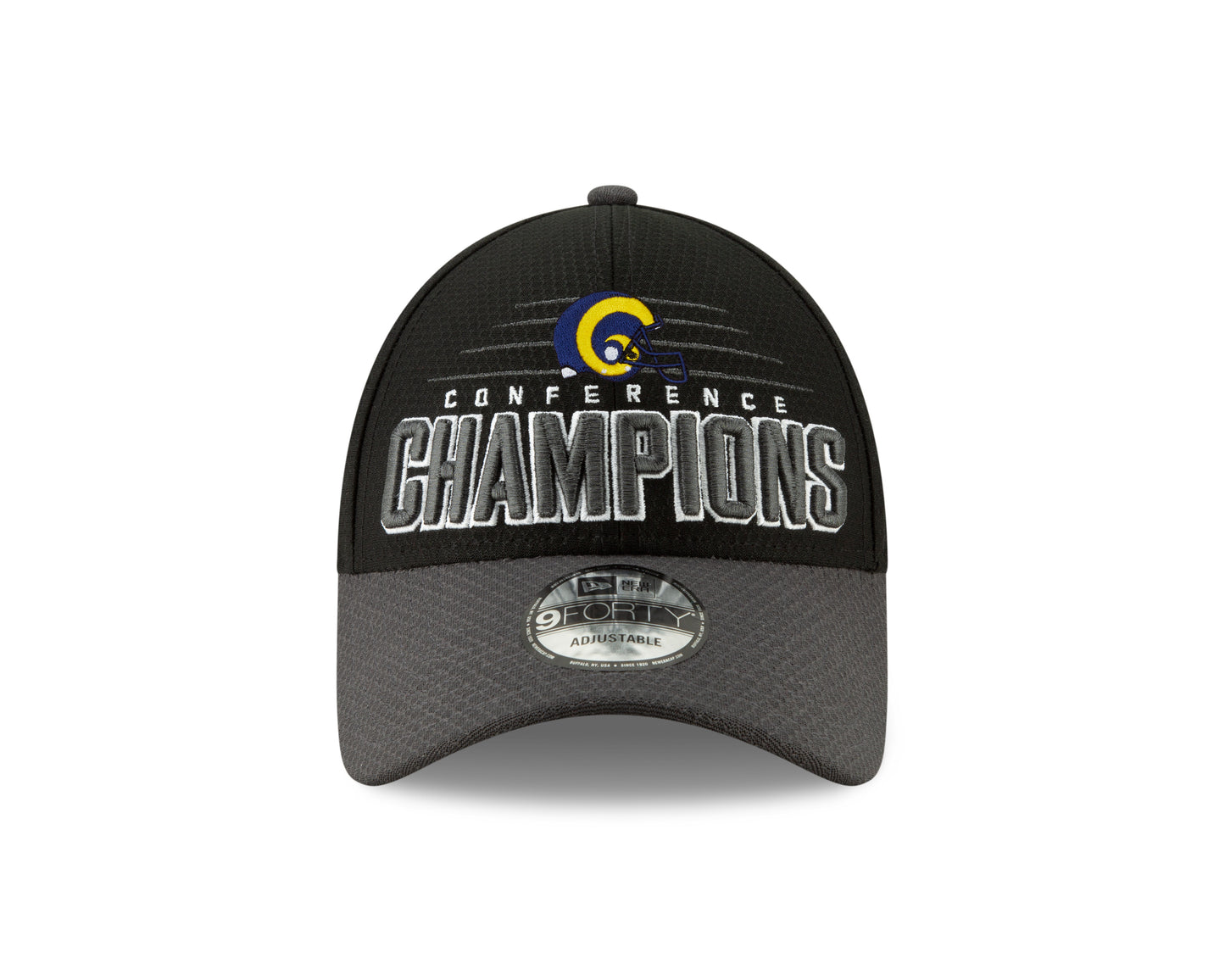 Los Angeles Rams New Era 2018 NFC Conference Champions Locker Room 9FORTY Hat