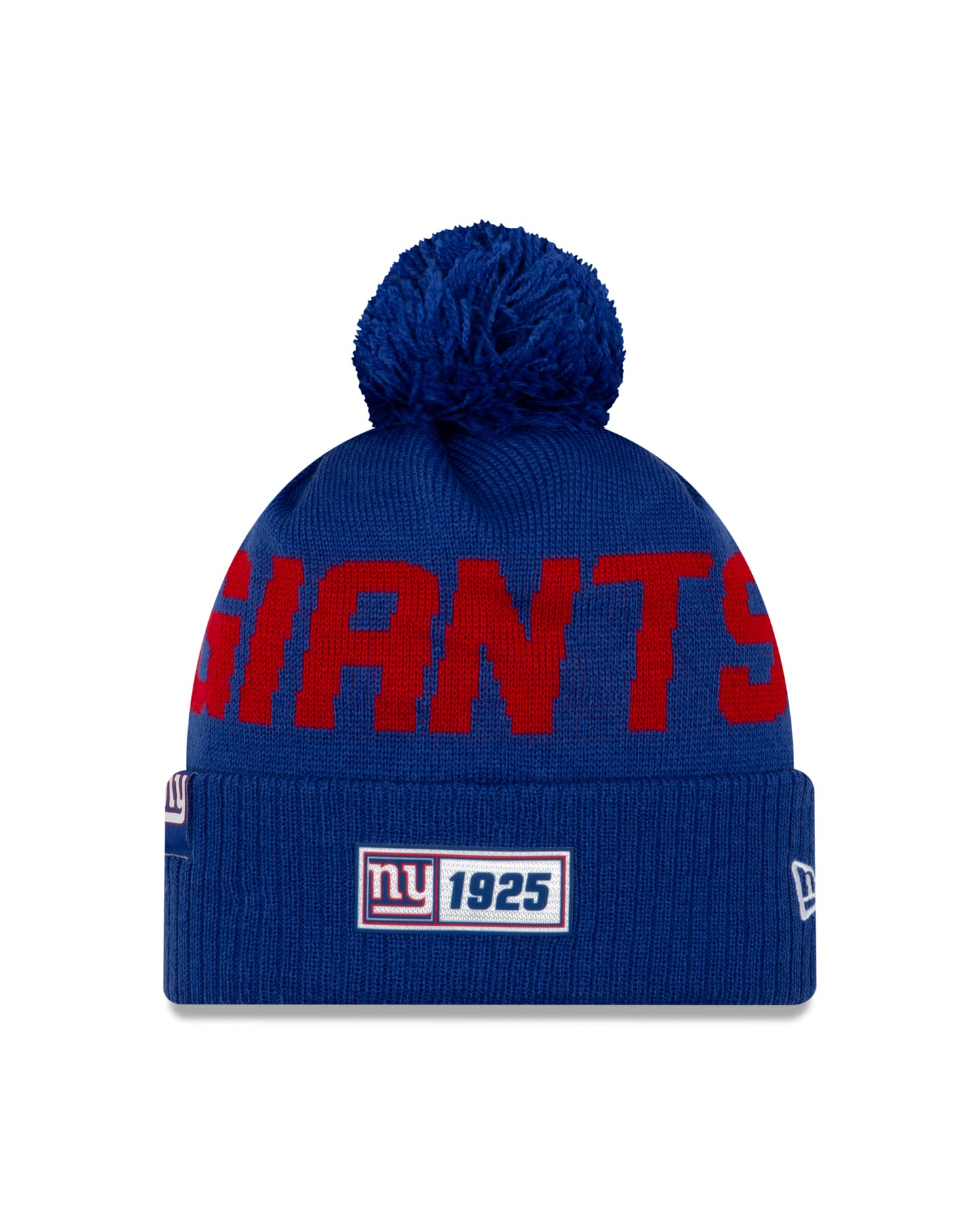 New York Giants New Era Sideline Sport Road Knit Hat