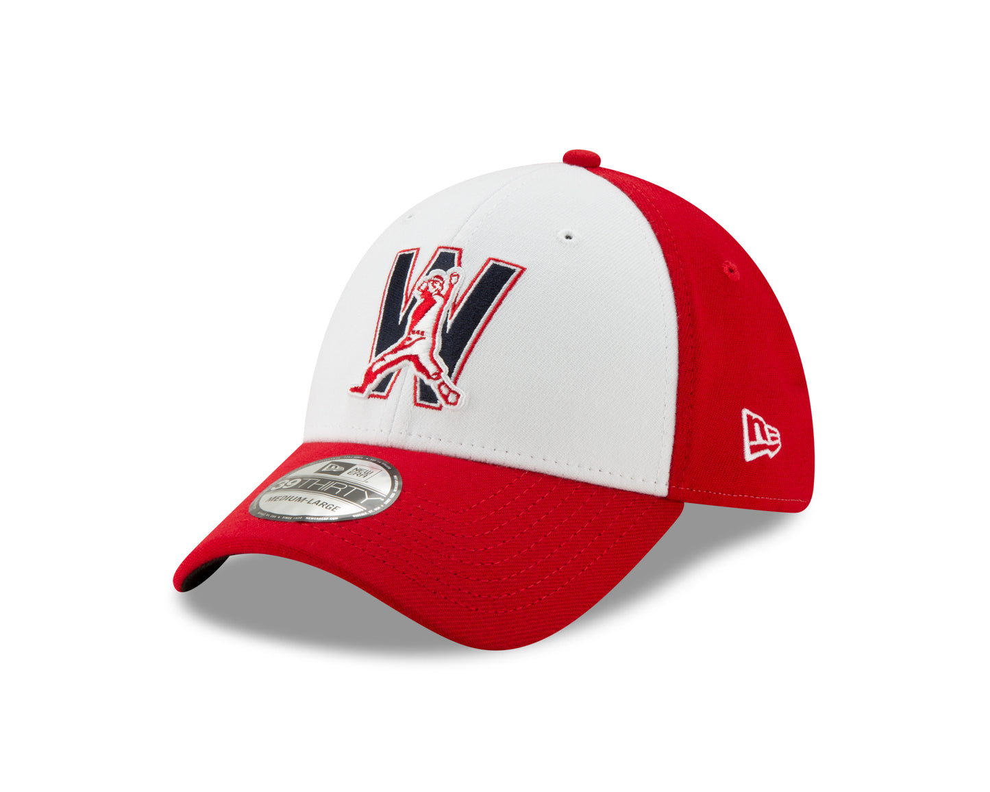 Washington Nationals Red/White Alt.4 New Era Team Classic 39THIRTY Flex Hat