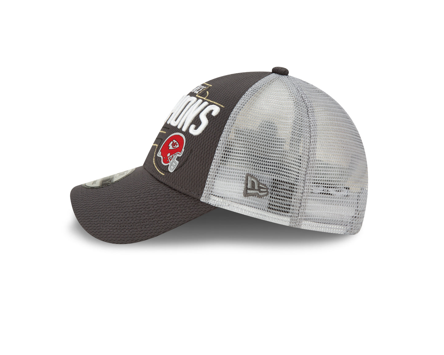 Kansas City Chiefs New Era Conference Champions 9FORTY Adjustable Hat - Gray
