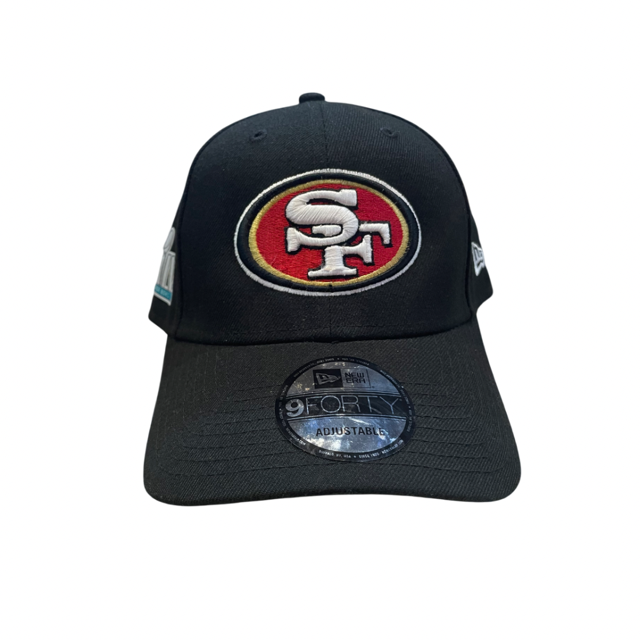 San Francisco 49ers New Era Going To Super Bowl LIV Side Patch 9Forty Adjustable Hat