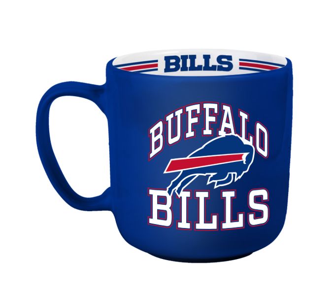 Buffalo Bills Logo Bands 15oz. Stripe Mug
