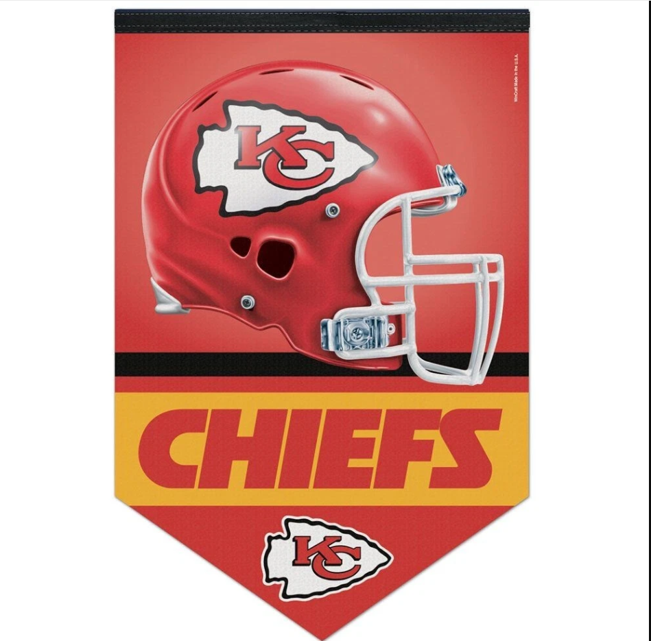Kansas City Chiefs Wincraft 17x26 Felt Banner