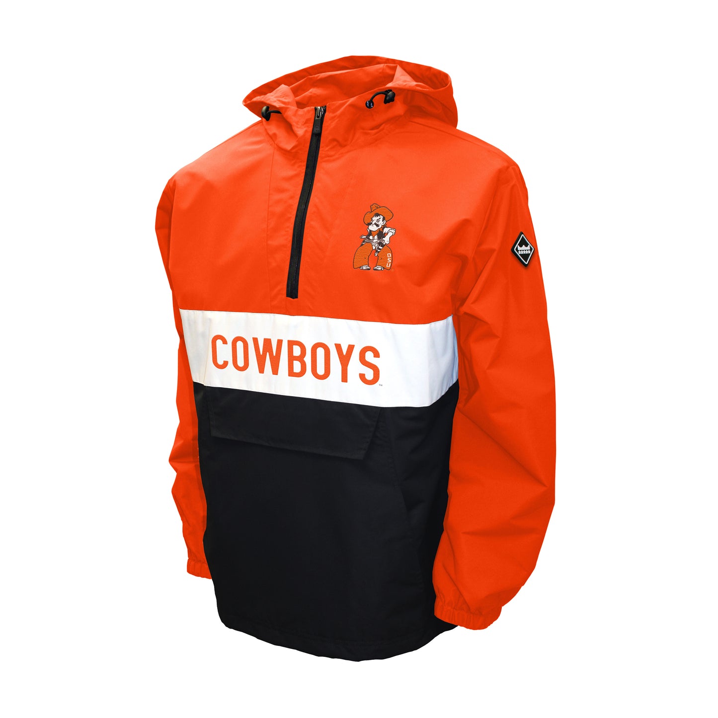 Oklahoma State Cowboys Franchise Club Alpha Anorak Quarter-Zip Pullover Jacket - Orange
