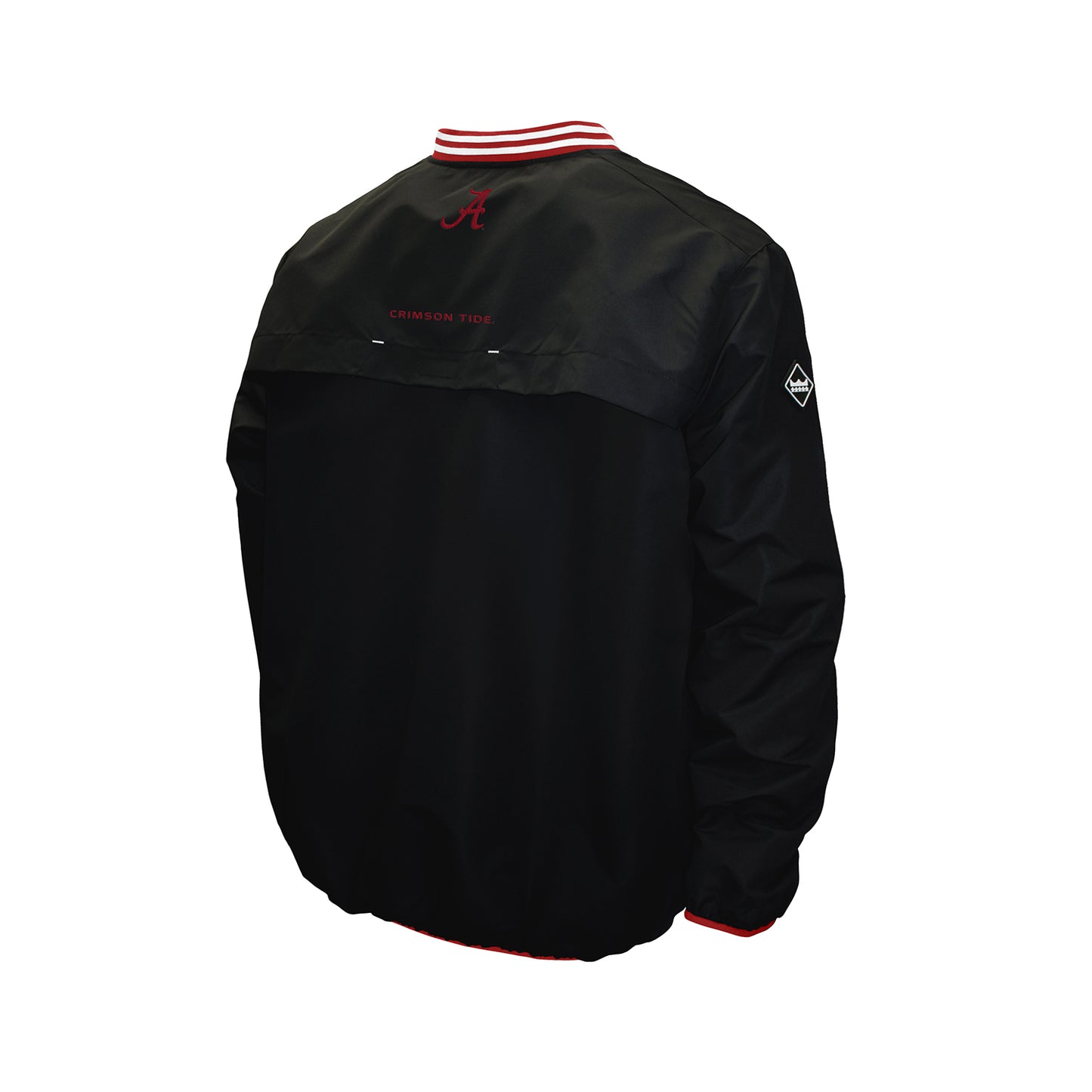 Alabama Crimson Tide Franchise Club Post Game Windbreaker Jacket - Black