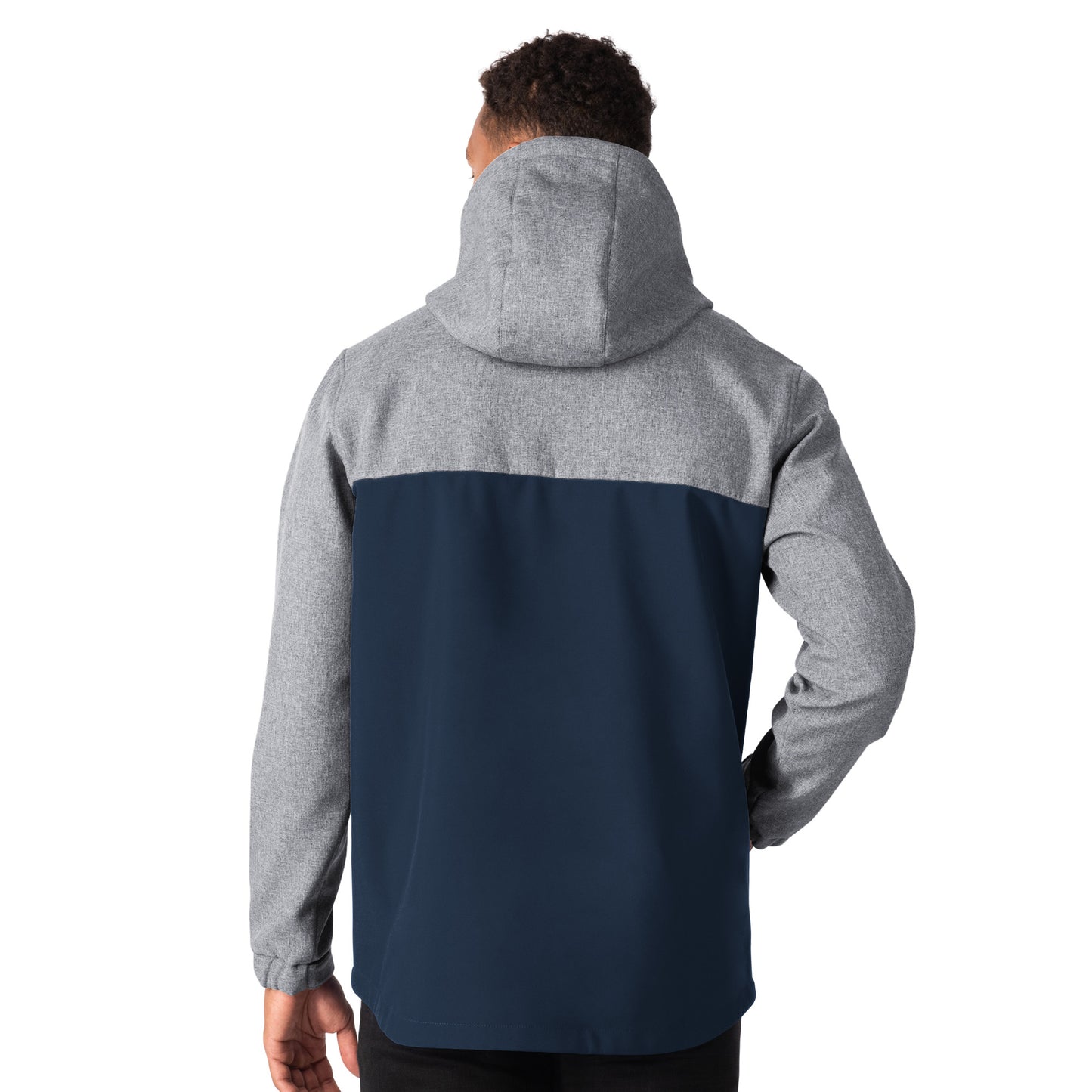 Dallas Cowboys NFL Pump Fake Soft Shell Bonded Full Zip Hooded Jacket By G-III