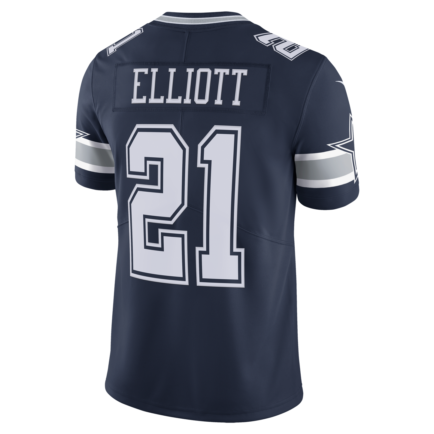 Dallas Cowboys #21 Zeke Elliott Vapor Limited Men's Jersey