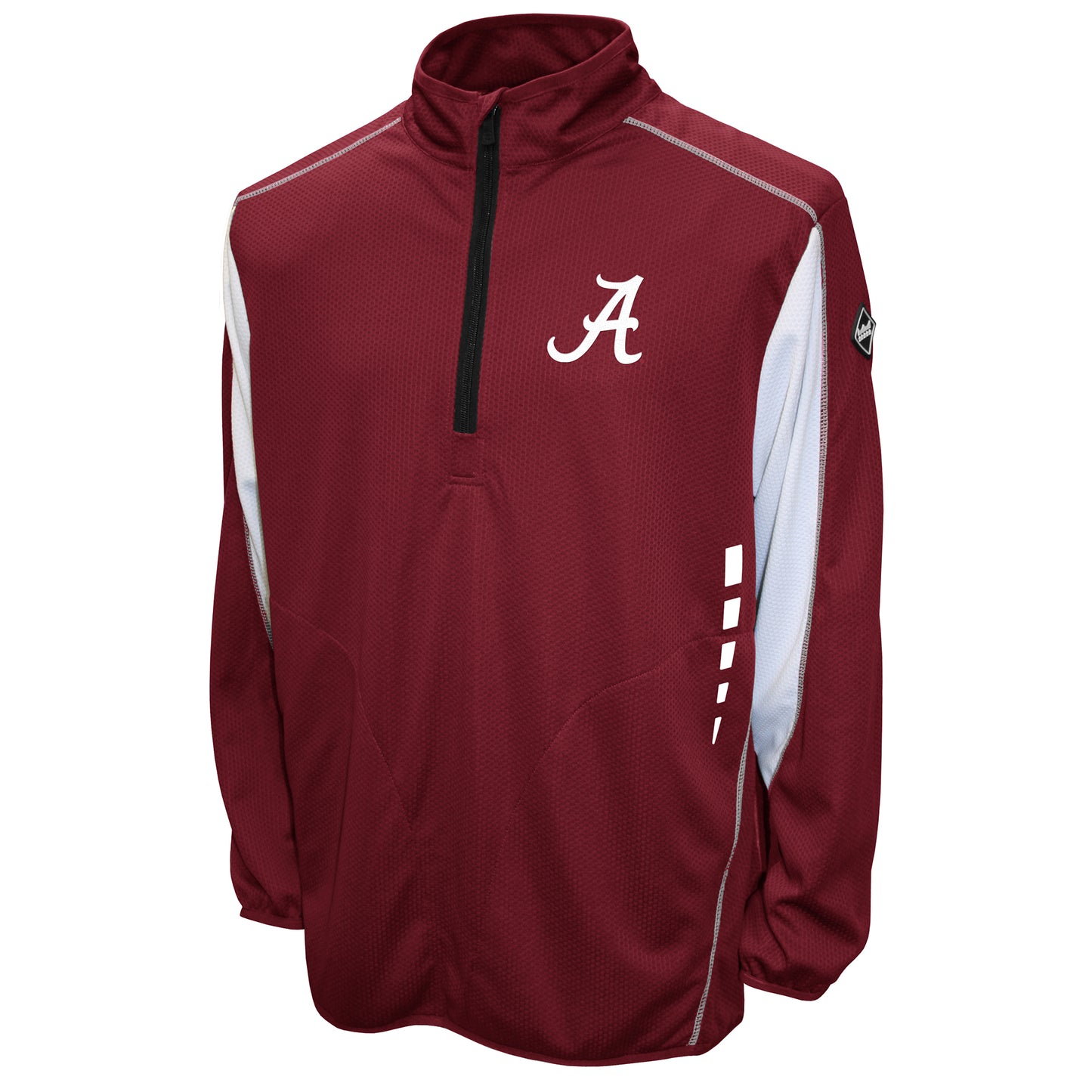 Alabama Crimson Tide Flex Q-Tip 1/4 Zip Jacket - Crimson
