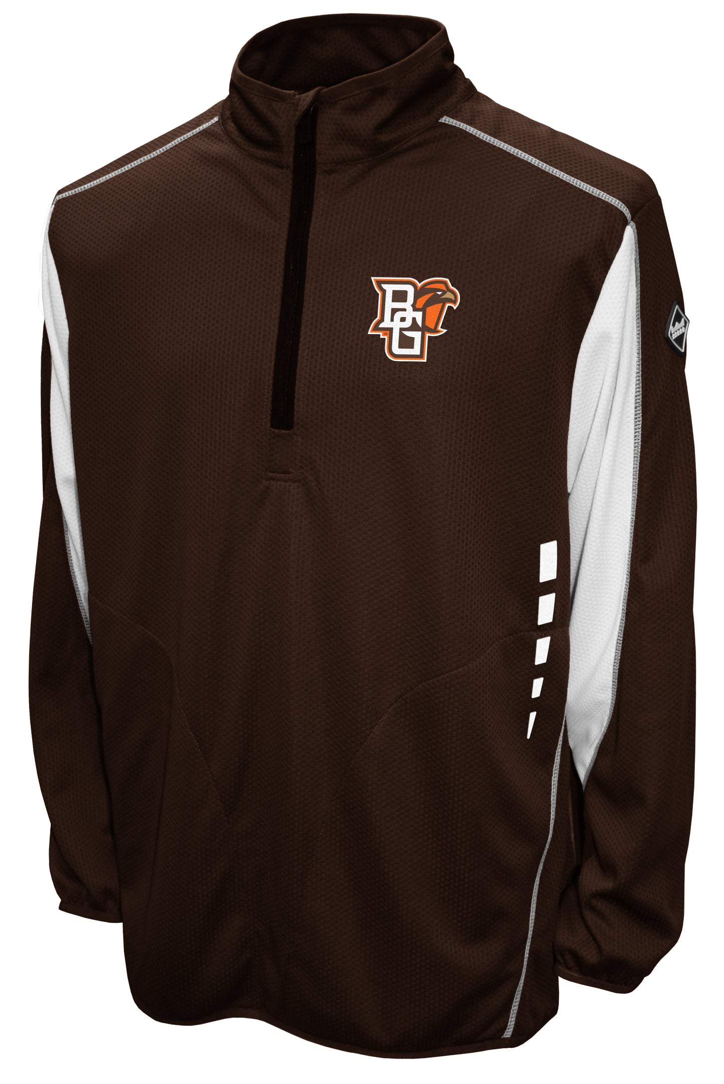 Bowling Green Falcons Franchise Club Flex Thematech Quarter-Zip Pullover Jacket