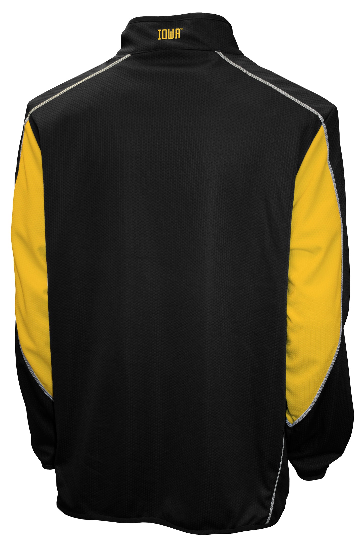 Iowa Hawkeyes Franchise Club Flex Thematech Quarter-Zip Pullover Jacket