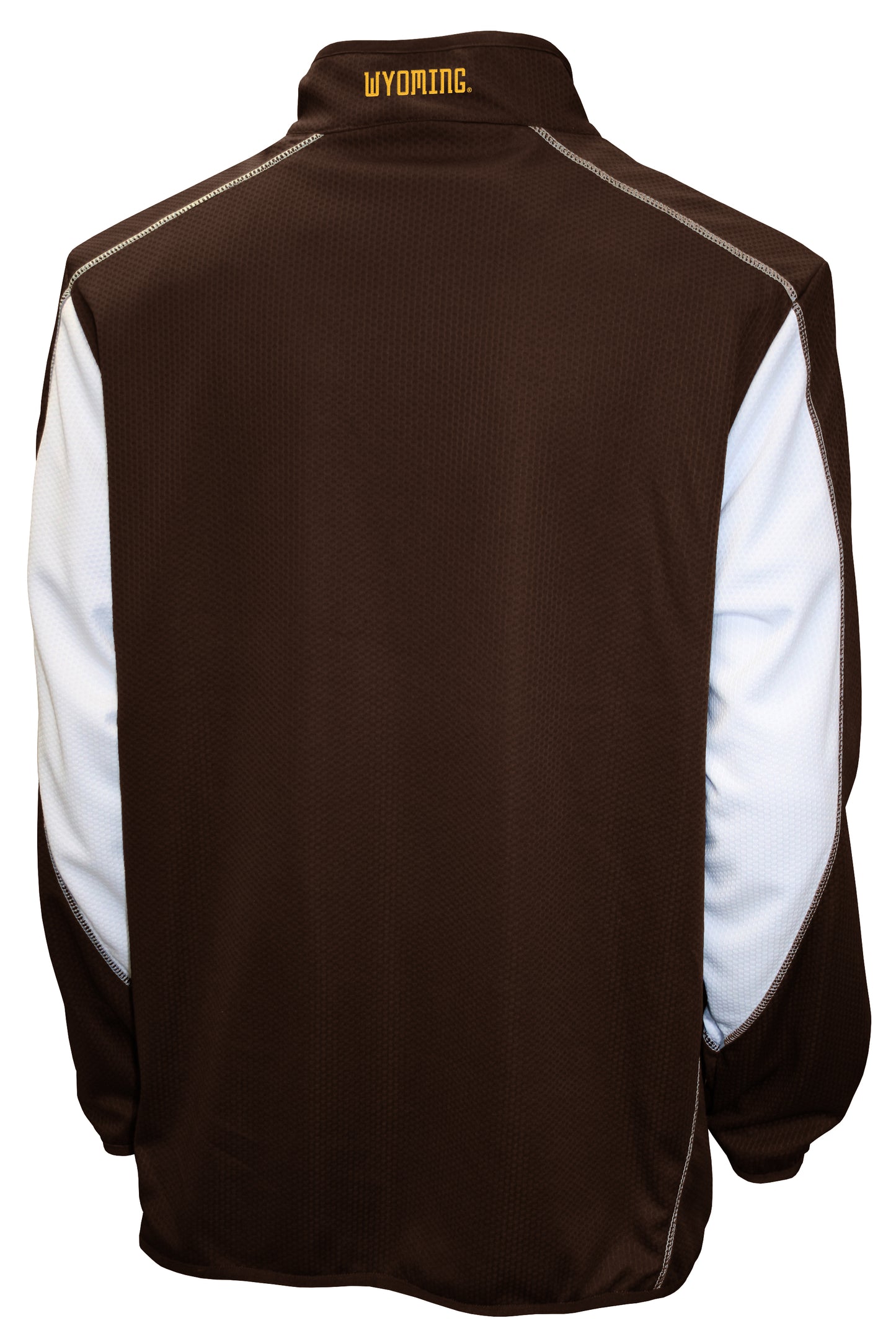 Wyoming Cowboys Franchise Club Flex Thematech Quarter-Zip Pullover Jacket
