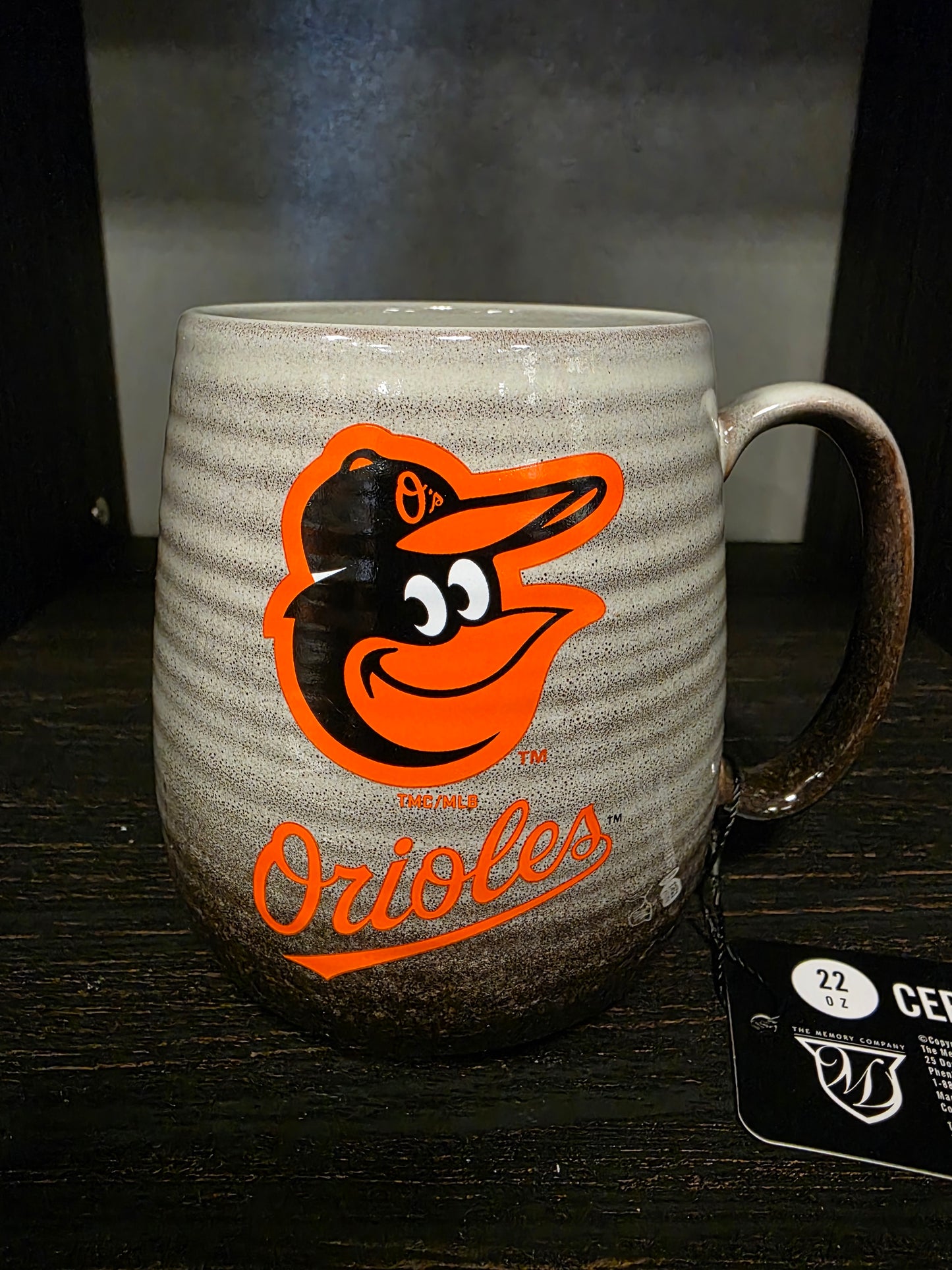Baltimore Orioles Memory Company All Over Ceramic 24oz Ceramic Mug
