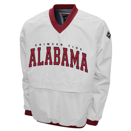 Alabama Crimson Tide Franchise Club Members Windshell Jacket - White