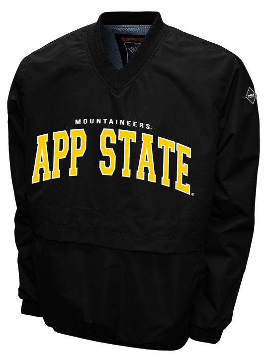 Appalachian State Mountaineers Franchise Club Members Windshell Jacket - Black