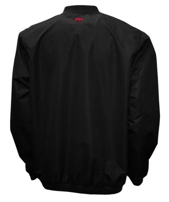 Arkansas Razorbacks Franchise Club Members Windshell Jacket - Black