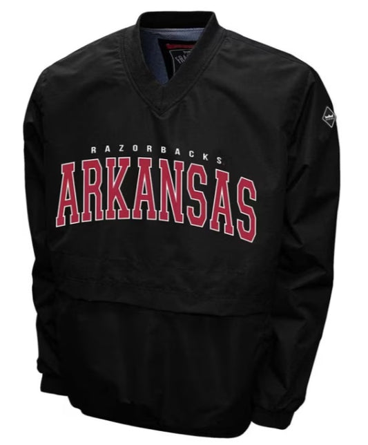 Arkansas Razorbacks Franchise Club Members Windshell Jacket - Black