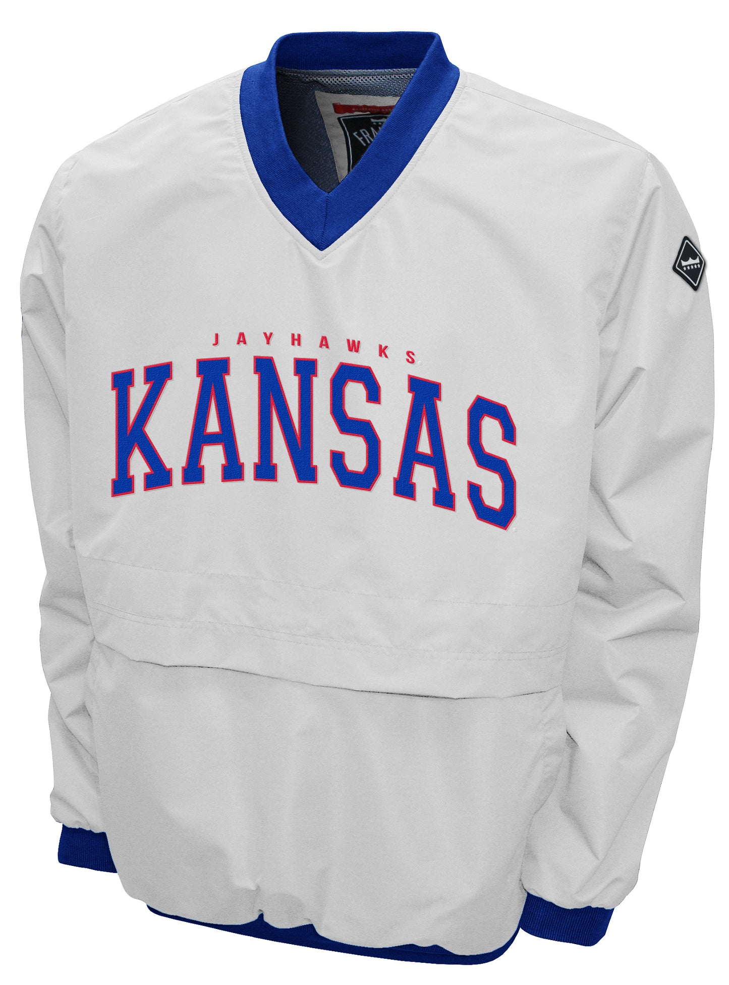 Kansas Jayhawks Franchise Club Members Windshell Jacket - White