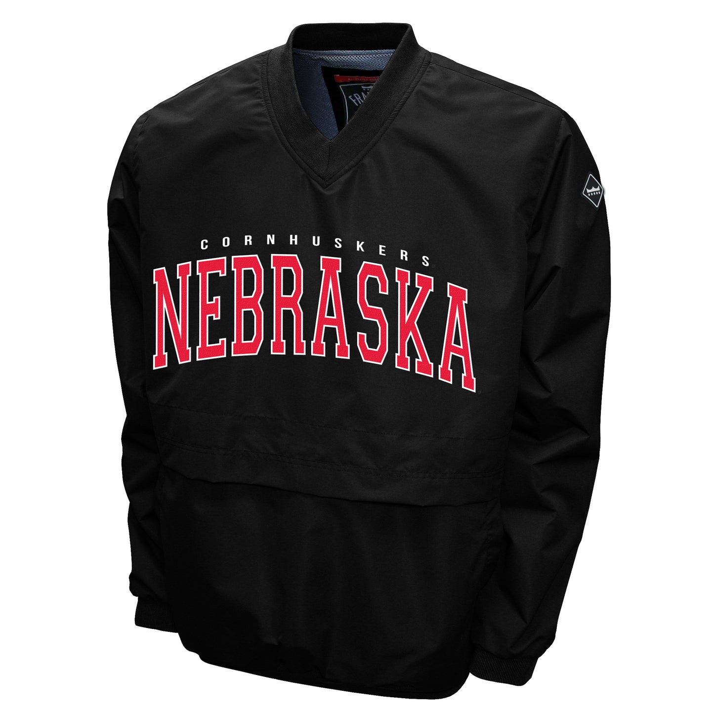 Nebraska Cornhuskers Franchise Club Members Windshell Jacket - Black