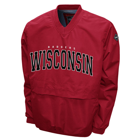 Wisconsin Badgers Franchise Club Members Windshell Jacket - Red