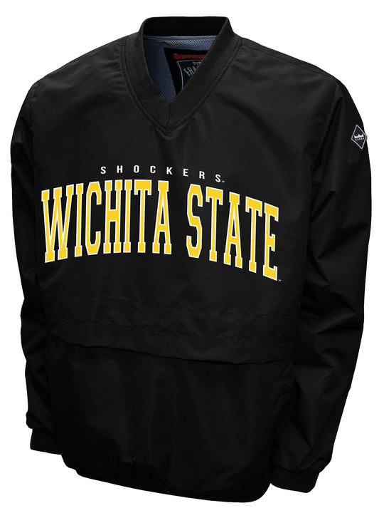 Wichita State Shockers Franchise Club Members Windshell Jacket - Black