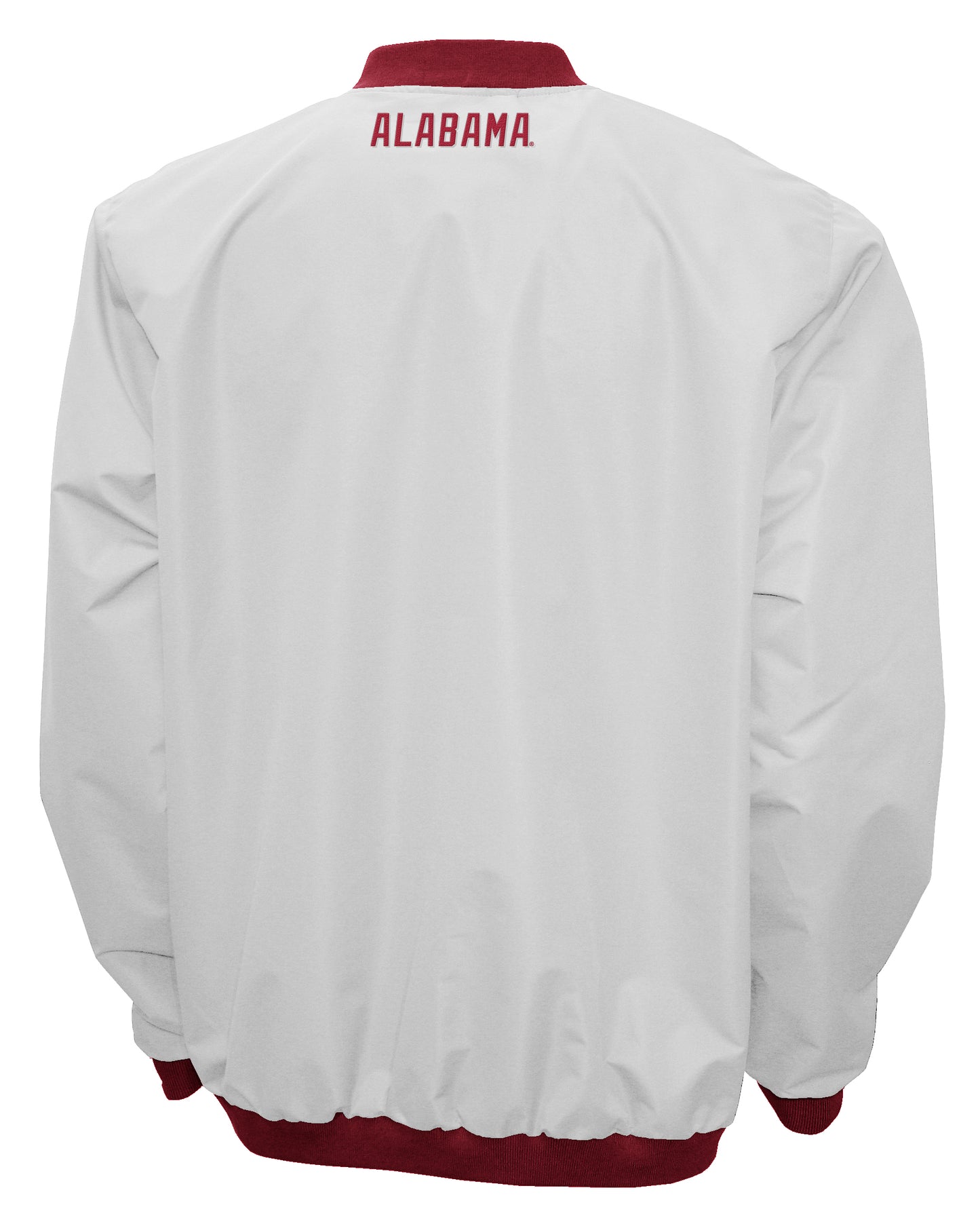 Alabama Crimson Tide Franchise Club Big Logo Windshell Jacket - White