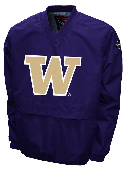 Washington Huskies Franchise Club Big Logo Windshell Jacket - Purple