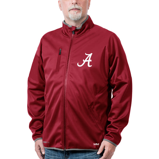 Alabama Crimson Tide Franchise Club Softshell Full-Zip Jacket