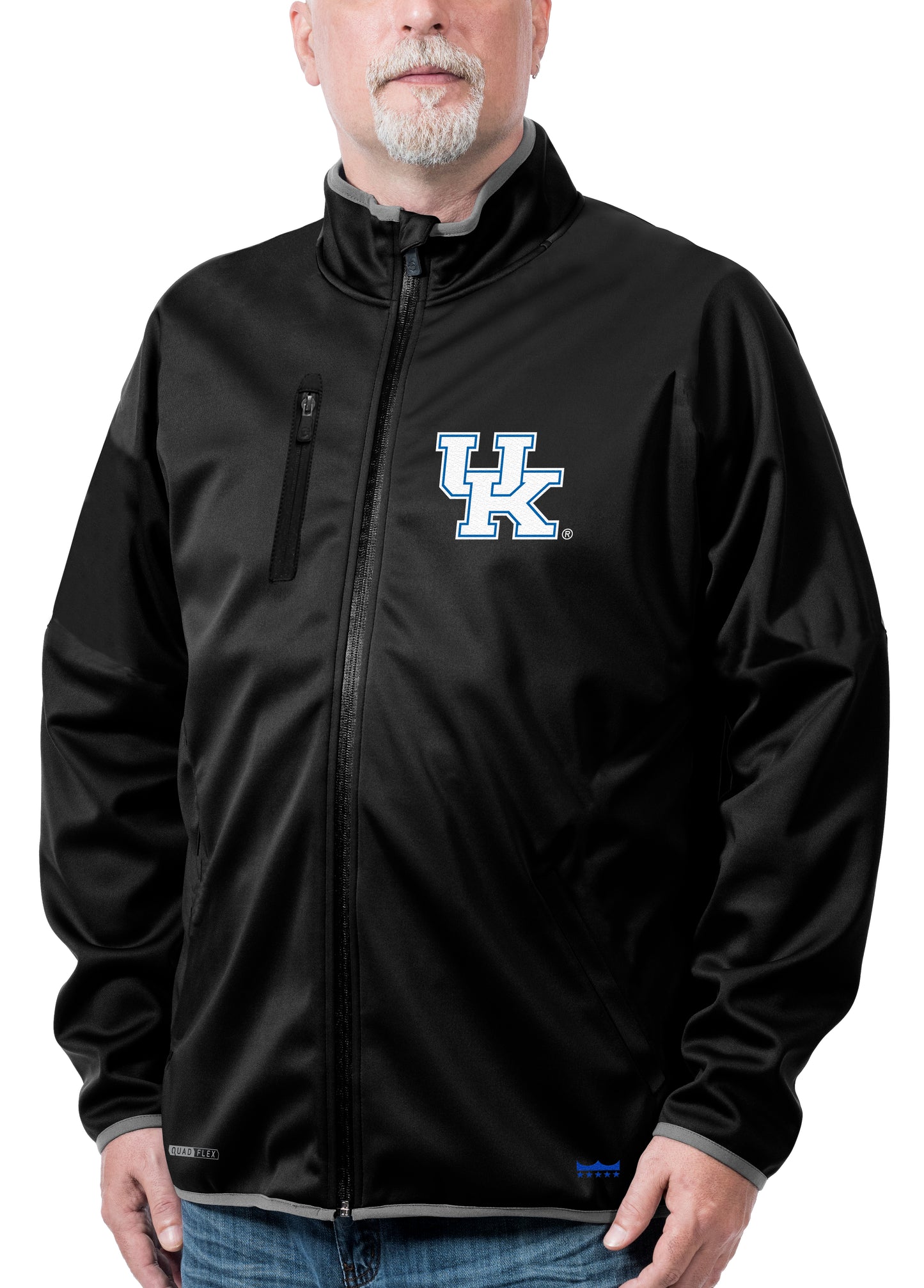 Kentucky Wildcats Franchise Club FC Softshell Jacket - Black