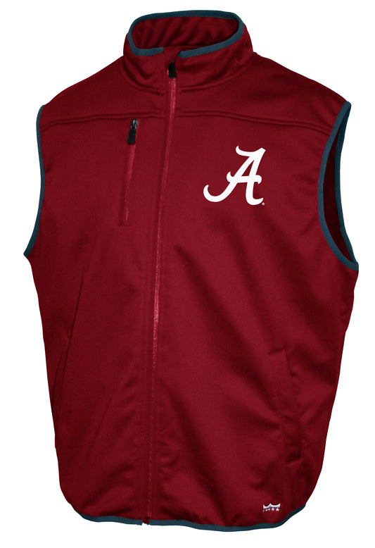 Alabama Crimson Tide Franchise Club Softshell Vest - Red
