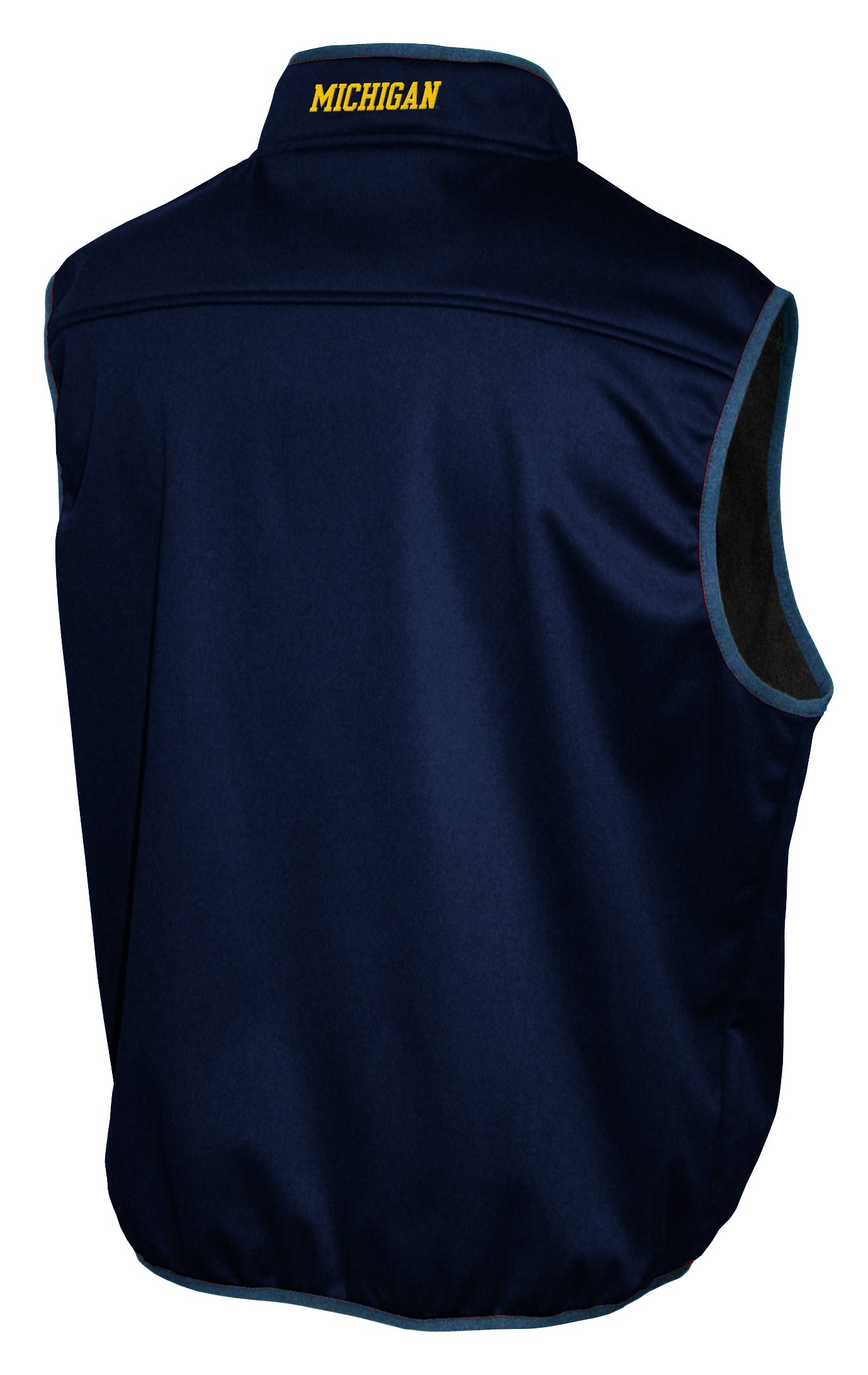 Michigan Wolverines Franchise Club Softshell Vest - Navy